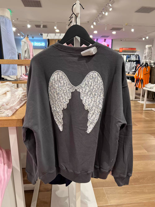 Retro Wing Fleece Crewneck