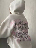 White Amour Hoodie